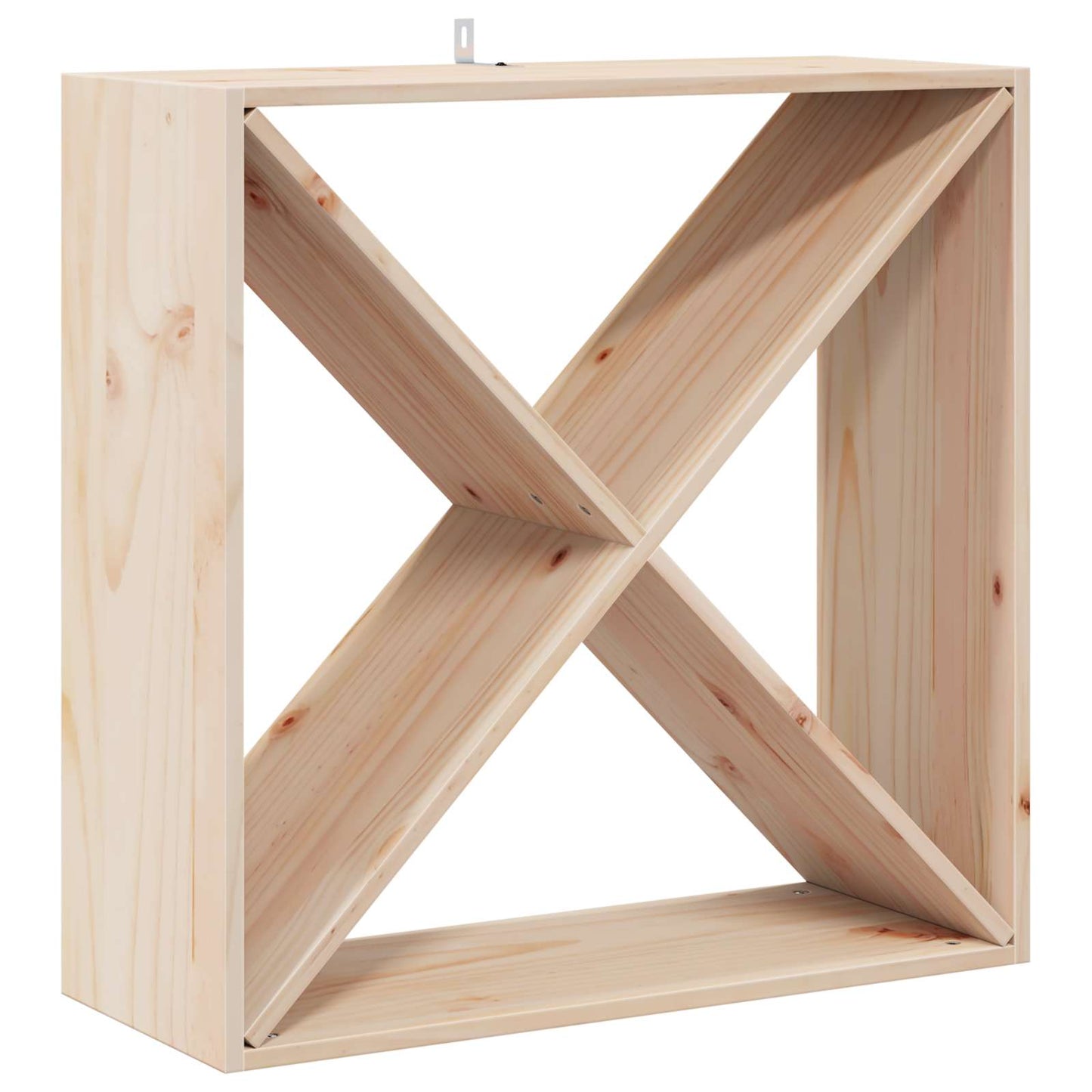 Vinhylle 2 stk. Naturlig 62 x 25 x 62 cm Massiv furu