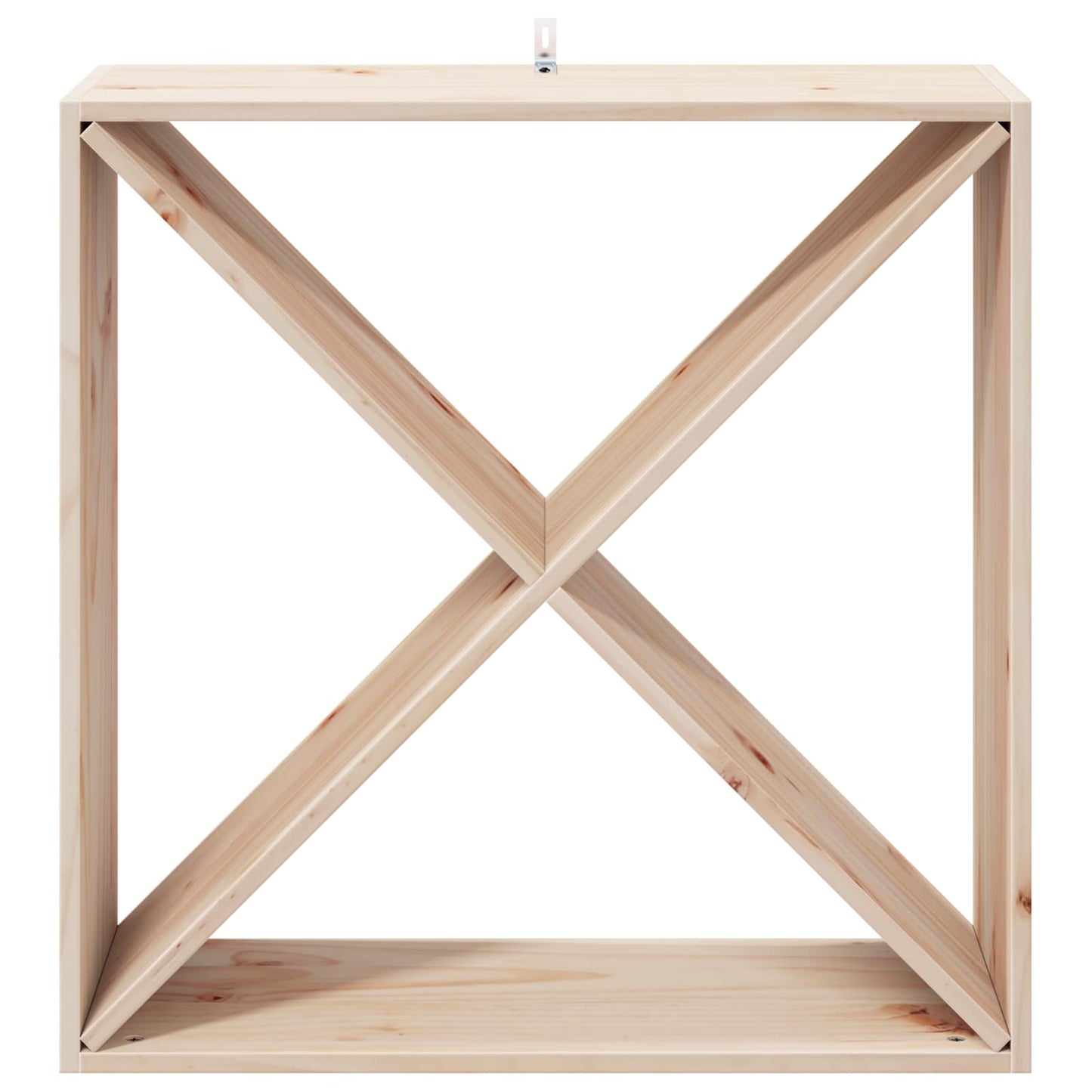 Vinhylle 2 stk. Naturlig 62 x 25 x 62 cm Massiv furu