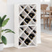 Vinhylle 2 pcs Hvit 62 x 25 x 62 cm Massiv furu