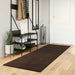 Medium Pile Soft and Washable Rug HUARTE Brun 250 x 80 cm