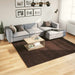 Medium Pile Soft and Washable Rug HUARTE Brun 240 x 240 cm