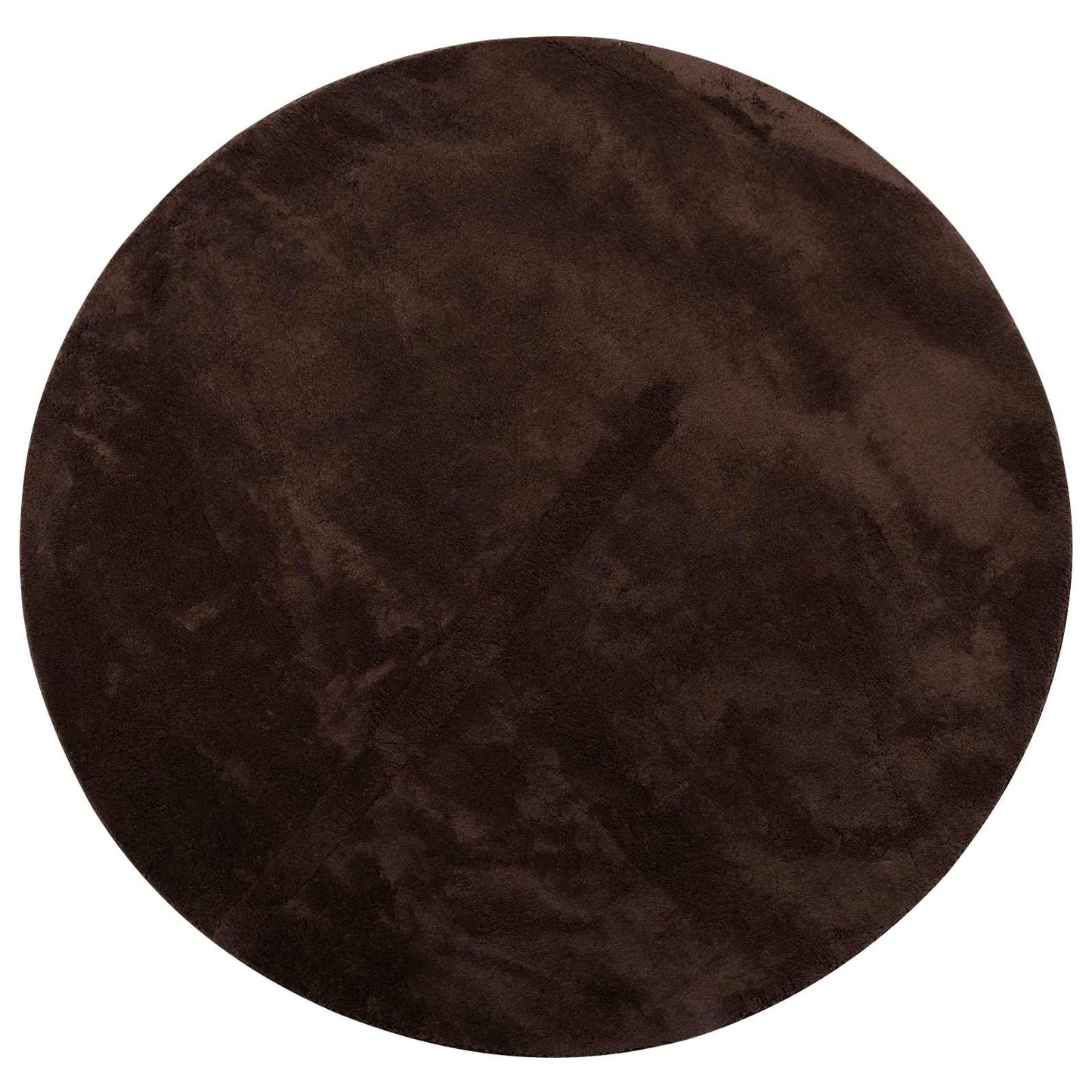 Medium Pile Soft and Washable Rug HUARTE Brun Ø 160 CM