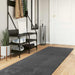 Medium Pile Soft and Washable Rug HUARTE Antrasitt 80 x 400 cm