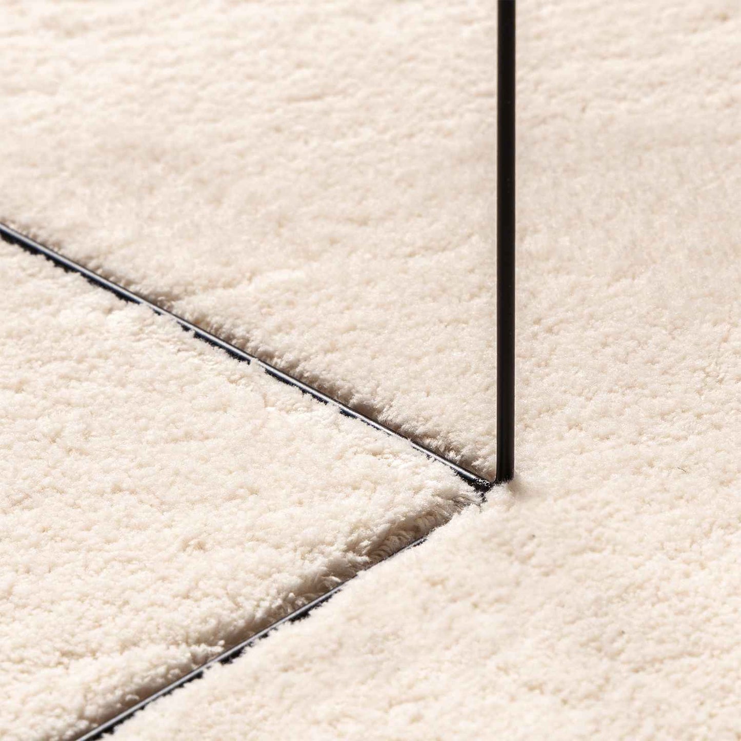 Medium Pile Soft and Washable Rug HUARTE Beige 80 x 300 cm