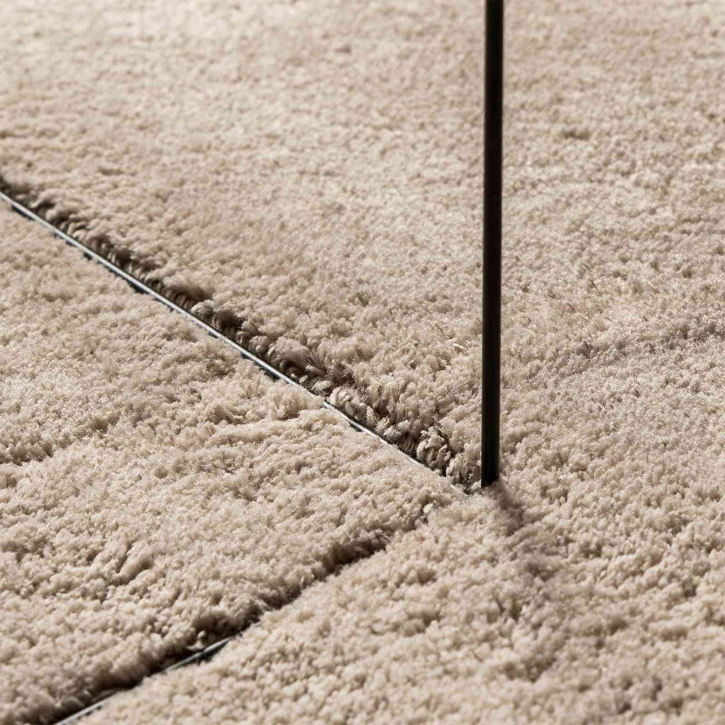 Medium Pile Soft and Washable Rug HUARTE sand 80 x 400 cm
