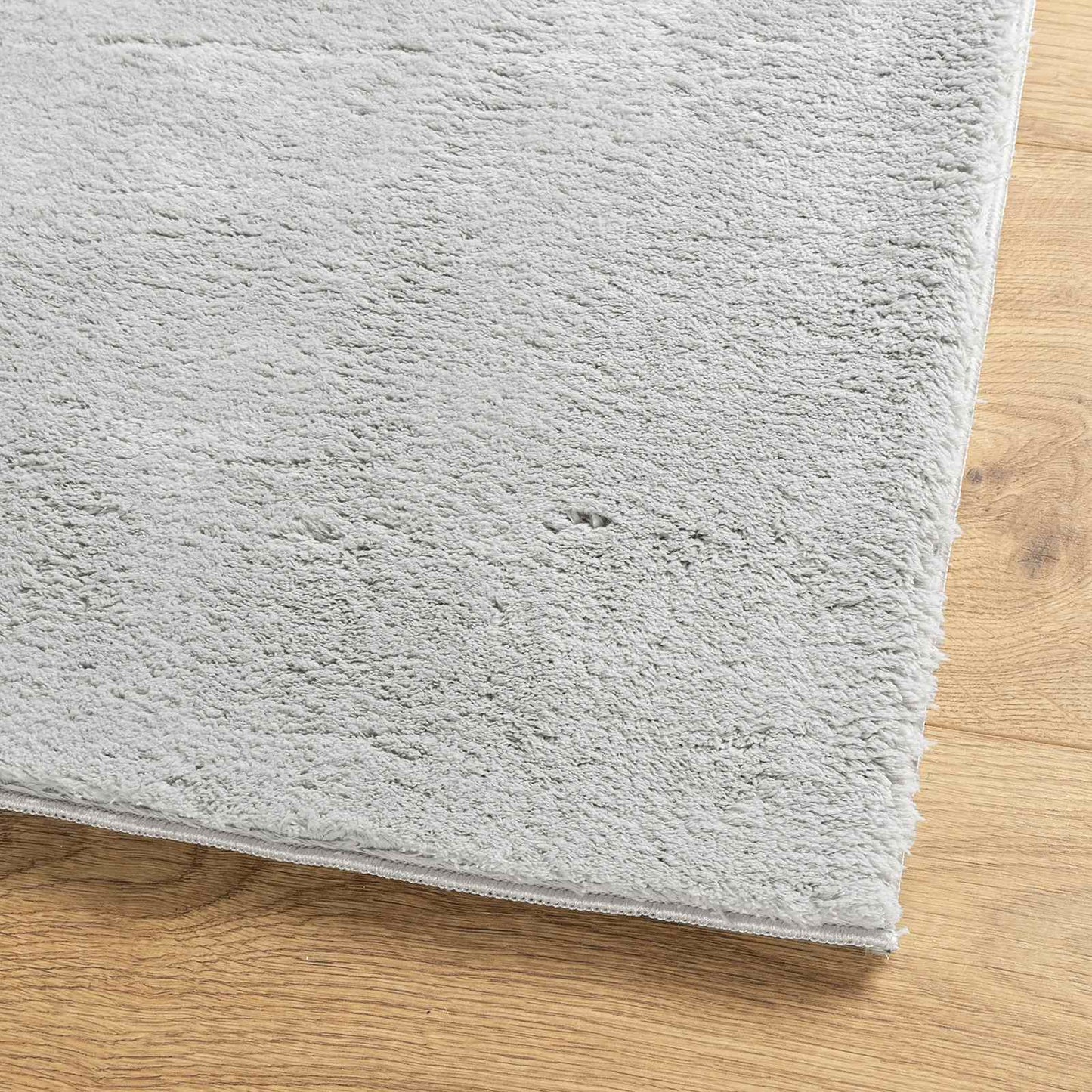 Medium Pile Soft and Washable Rug HUARTE Grå 80 x 300 cm