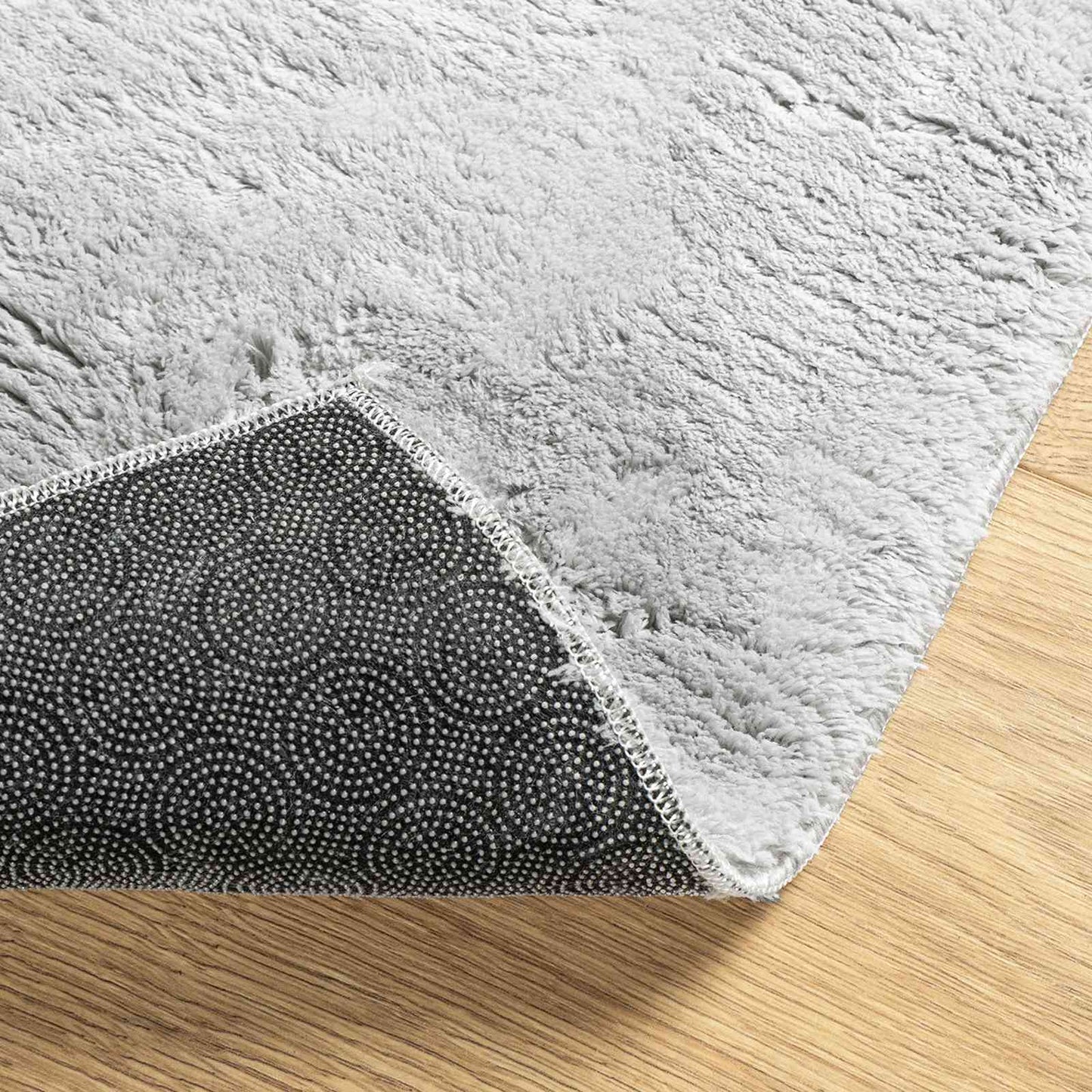 Medium Pile Soft and Washable Rug HUARTE Grå 400 x 80 cm