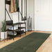 Medium Pile Soft and Washable Rug HUARTE Skoggrønn 500 x 80 cm