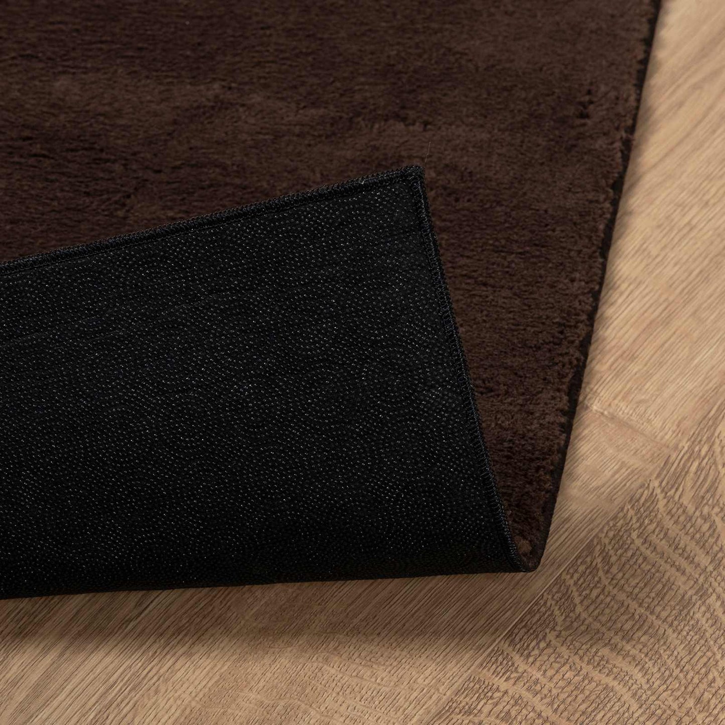 Medium Pile Soft and Washable Rug HUARTE Brun 750 x 80 cm