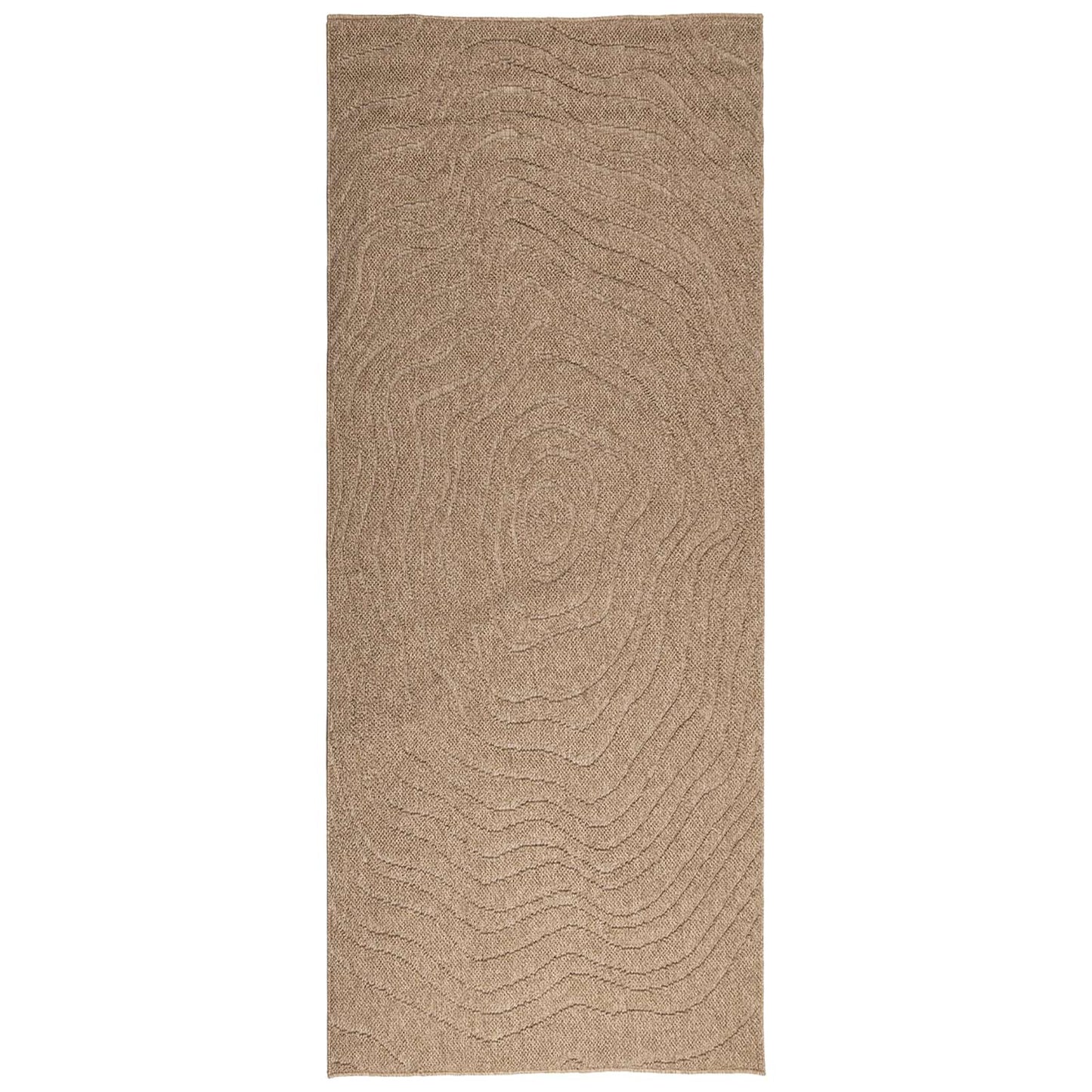 Områdetepper Moiré AGIRA Naturlig 150 x 80 cm Polyester