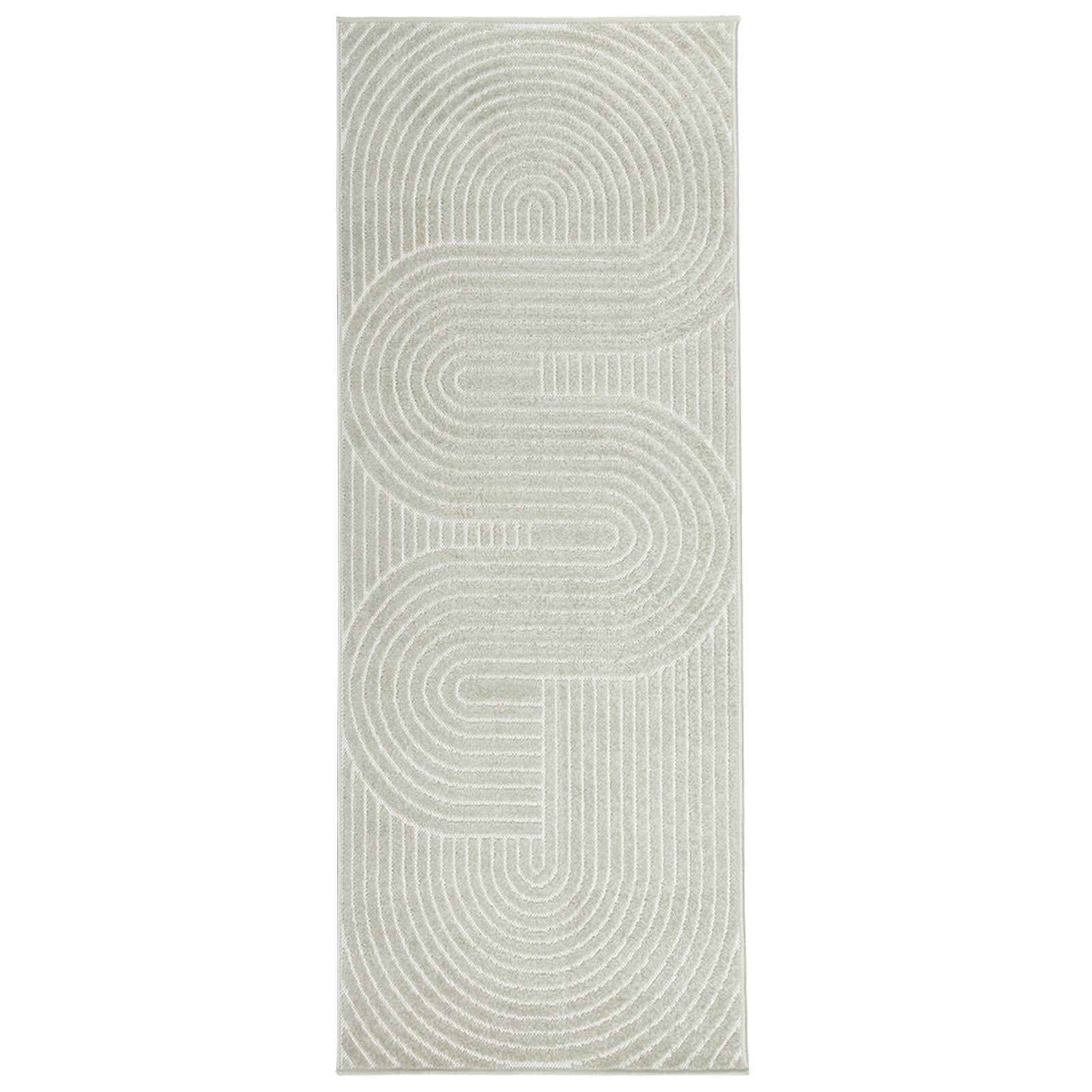 Områdetepper Rektangulær HUARTE grønn 150 x 80 cm Polyester vidaXL