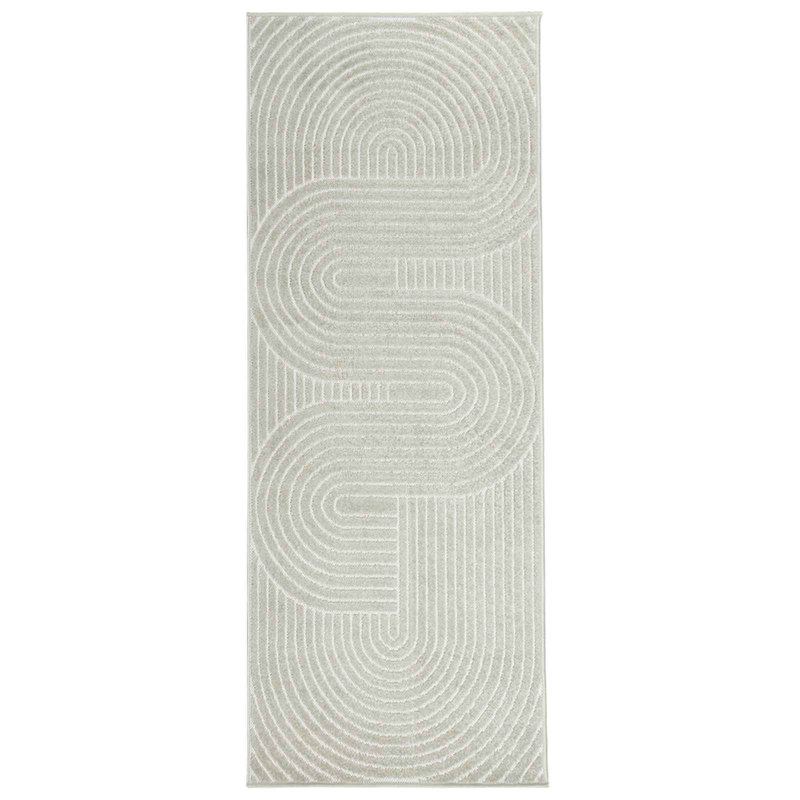Områdetepper Rektangulær HUARTE grønn 200 x 80 cm Polyester vidaXL