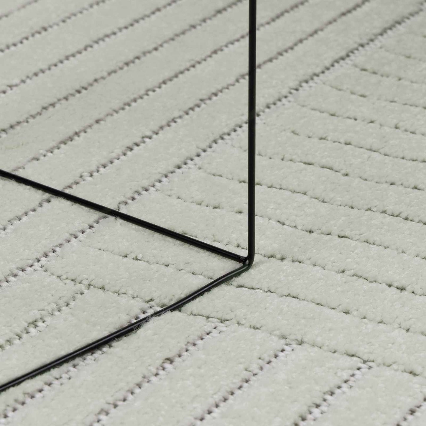 Områdetepper Torget HUARTE grønn 200 x 200 cm Polyester vidaXL
