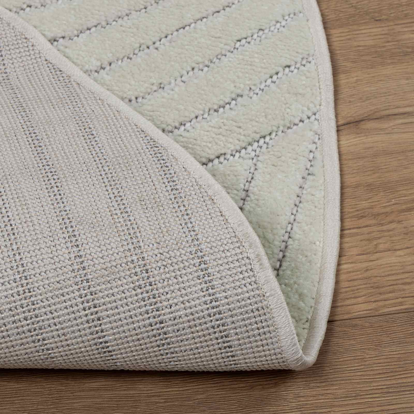 Områdetepper Rund HUARTE grønn Ø 200 CM Polyester vidaXL