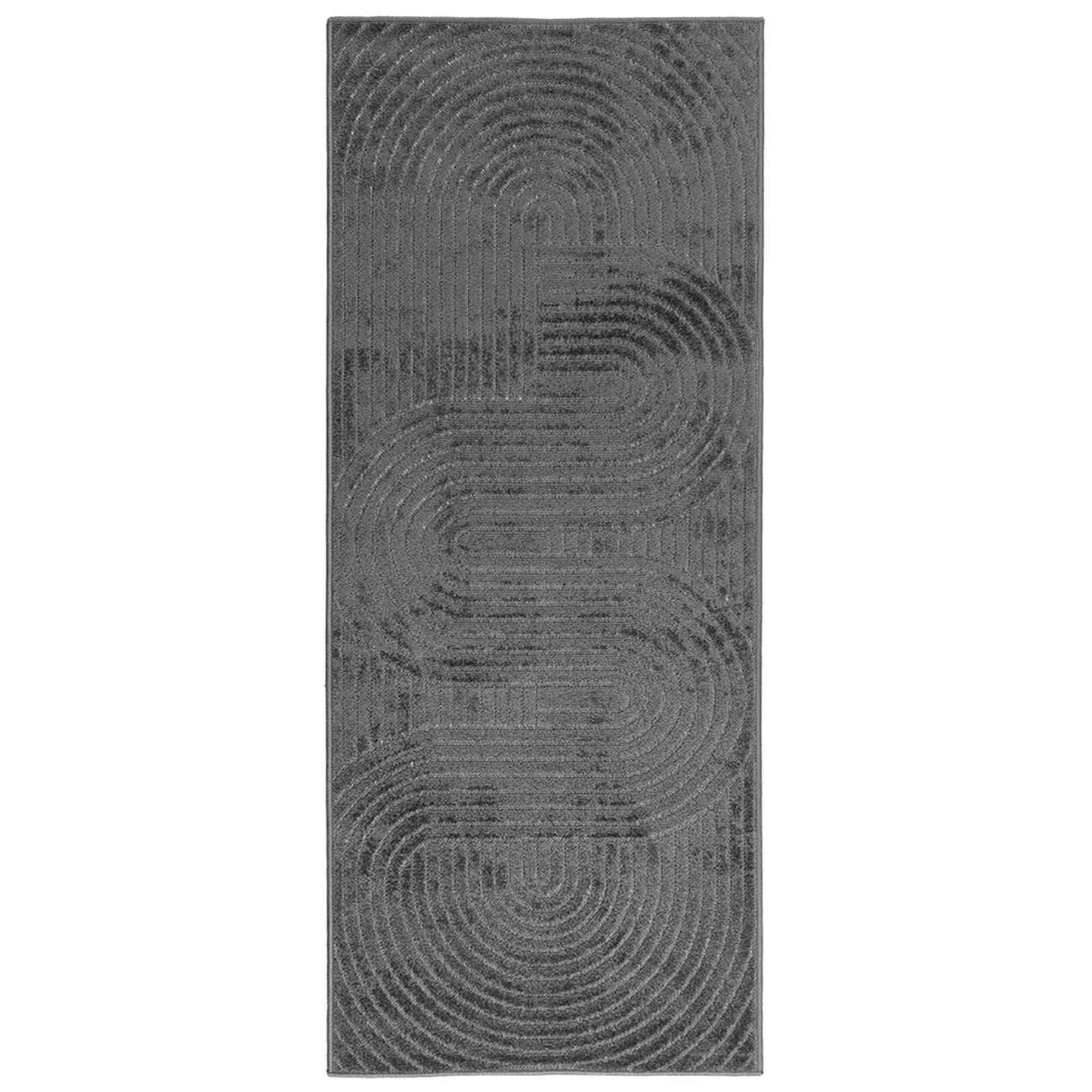 Områdetepper PALMERAS Antrasitt 200 x 80 cm Polyester