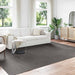 Områdetepper PALMERAS Antrasitt 340 x 240 cm Polyester