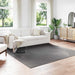 Områdetepper Torget PALMERAS Antrasitt 240 x 240 cm Polyester