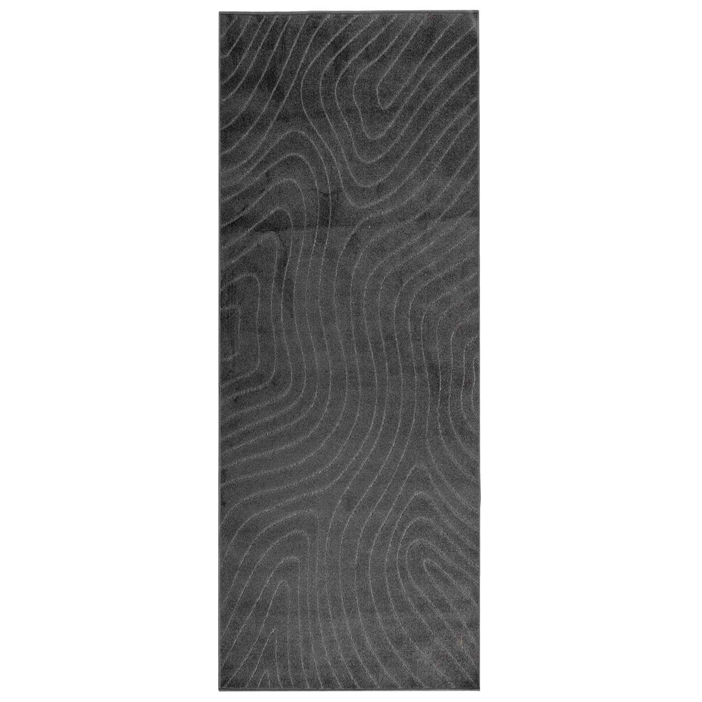 Områdetepper PALMERAS Antrasitt 150 x 80 cm Polyester