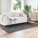 Områdetepper PALMERAS Antrasitt 170 x 120 cm Polyester