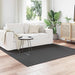 Områdetepper Torget PALMERAS Antrasitt 200 x 200 cm Polyester