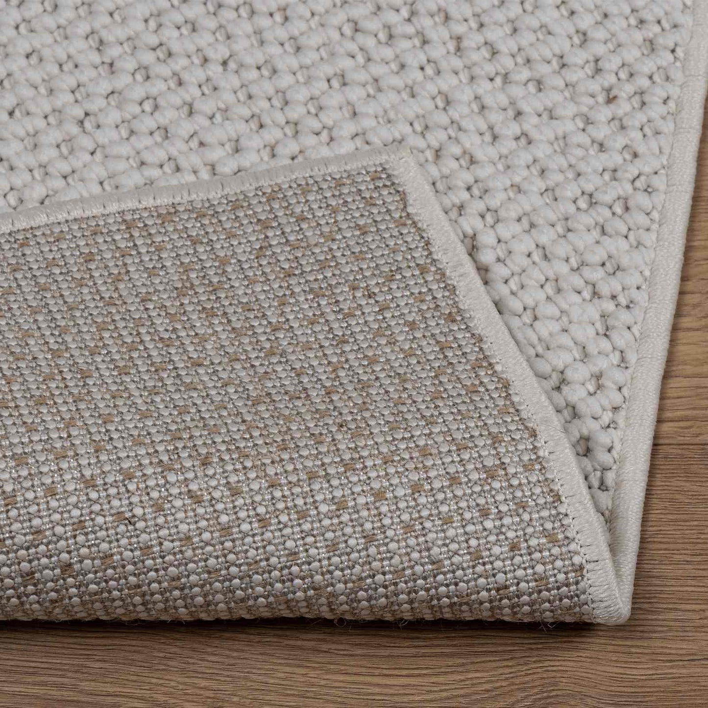 Områdetepper Rektangulær LUGO Krem 230 x 160 cm Polyester
