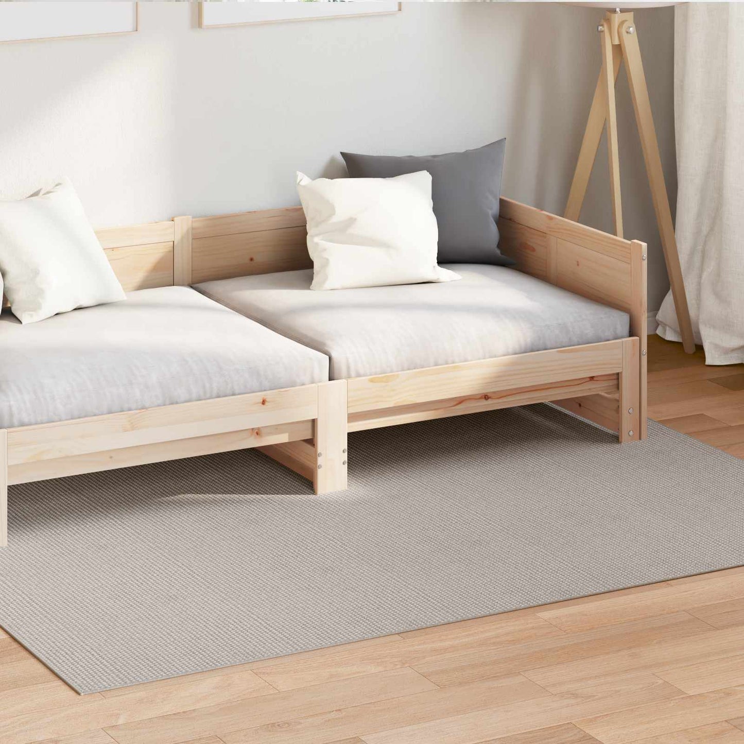 Områdetepper Rektangulær LUGO Krem 230 x 160 cm Polyester