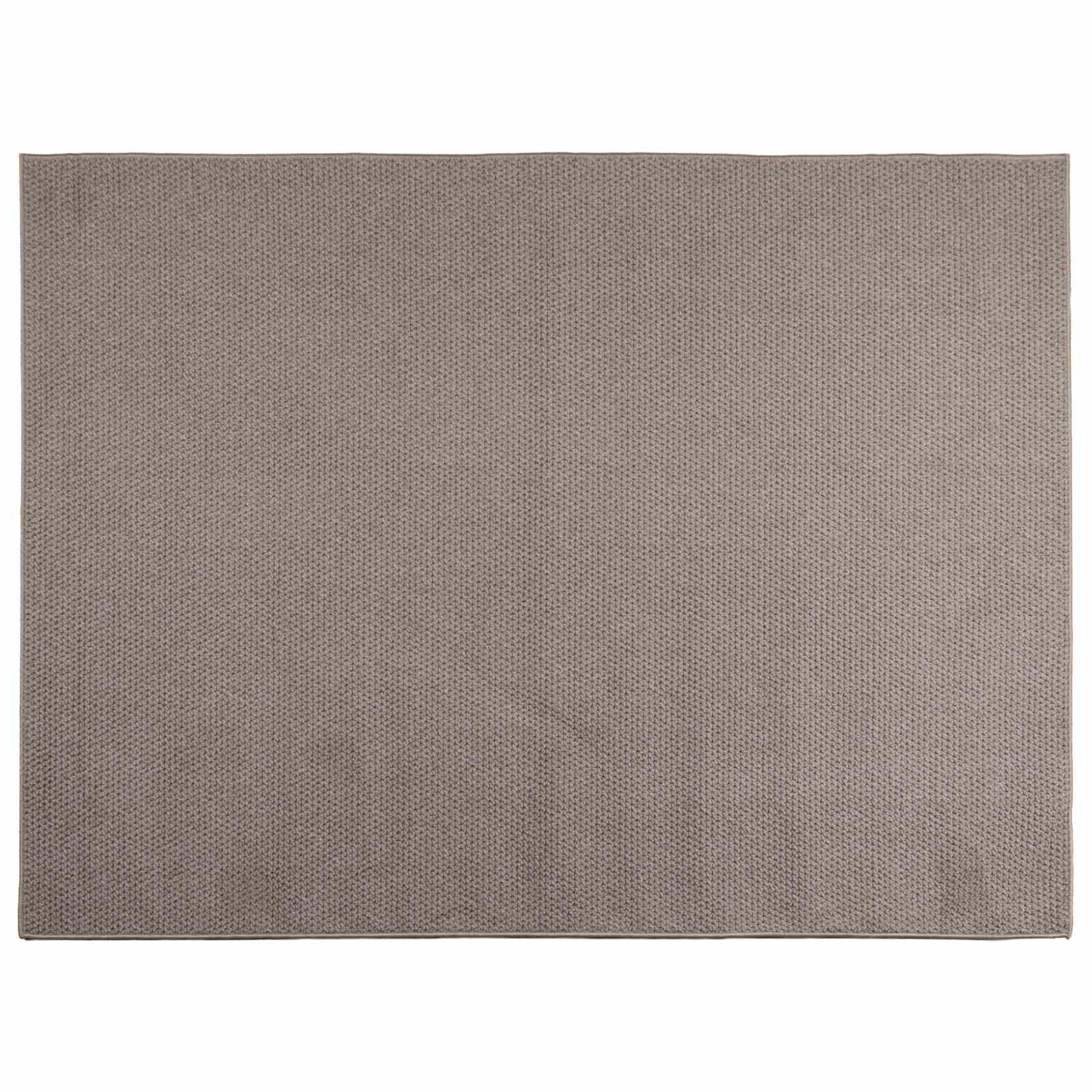 Områdetepper Rektangulær HUARTE Gråbrun 340 x 240 cm Polyester vidaXL