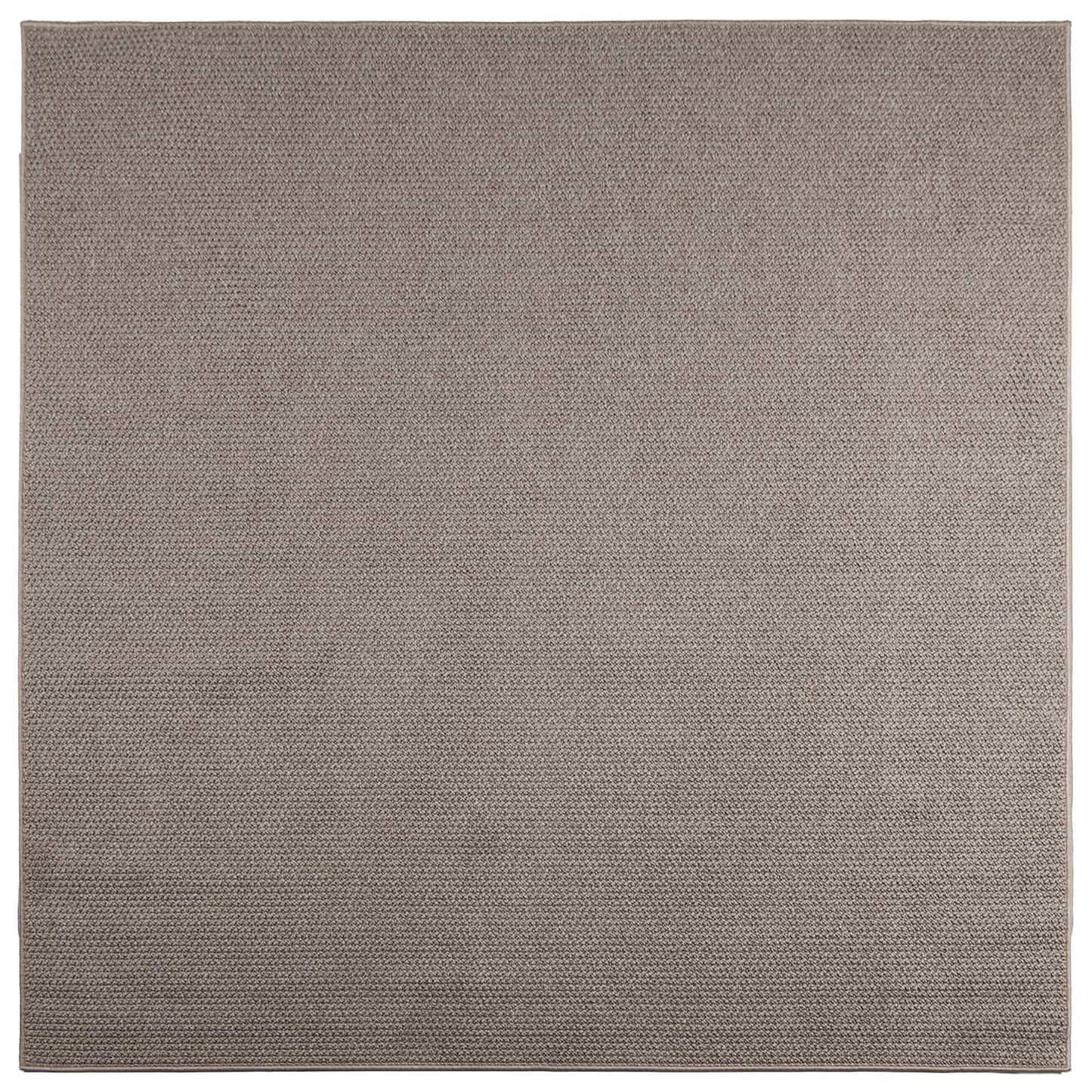 Områdetepper Torget HUARTE Gråbrun 120 x 120 cm Polyester vidaXL