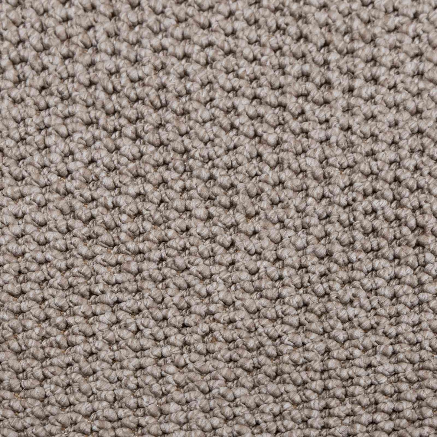 Områdetepper Rund HUARTE Gråbrun Ø 120 CM Polyester vidaXL