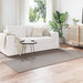 Områdetepper LUGO Krem og Taupe 170 x 120 cm Polyester vidaXL