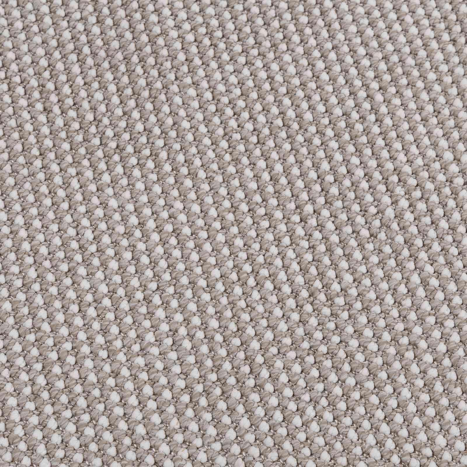 Områdetepper Torget HUARTE Krem og Taupe 120 x 120 cm Polyester vidaXL