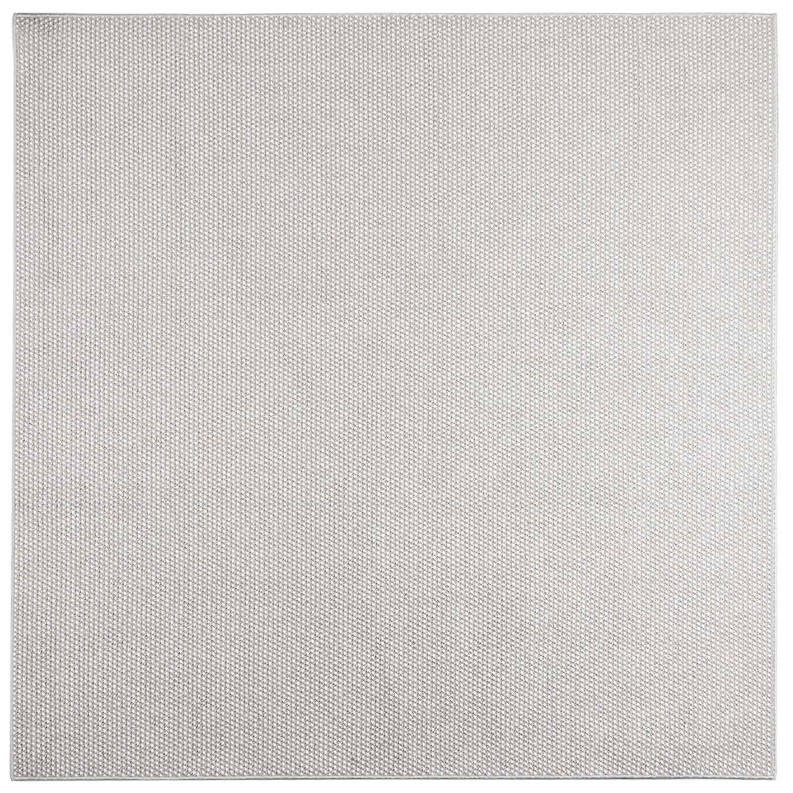 Områdetepper Torget HUARTE Krem og Grå 200 x 200 cm Polyester vidaXL