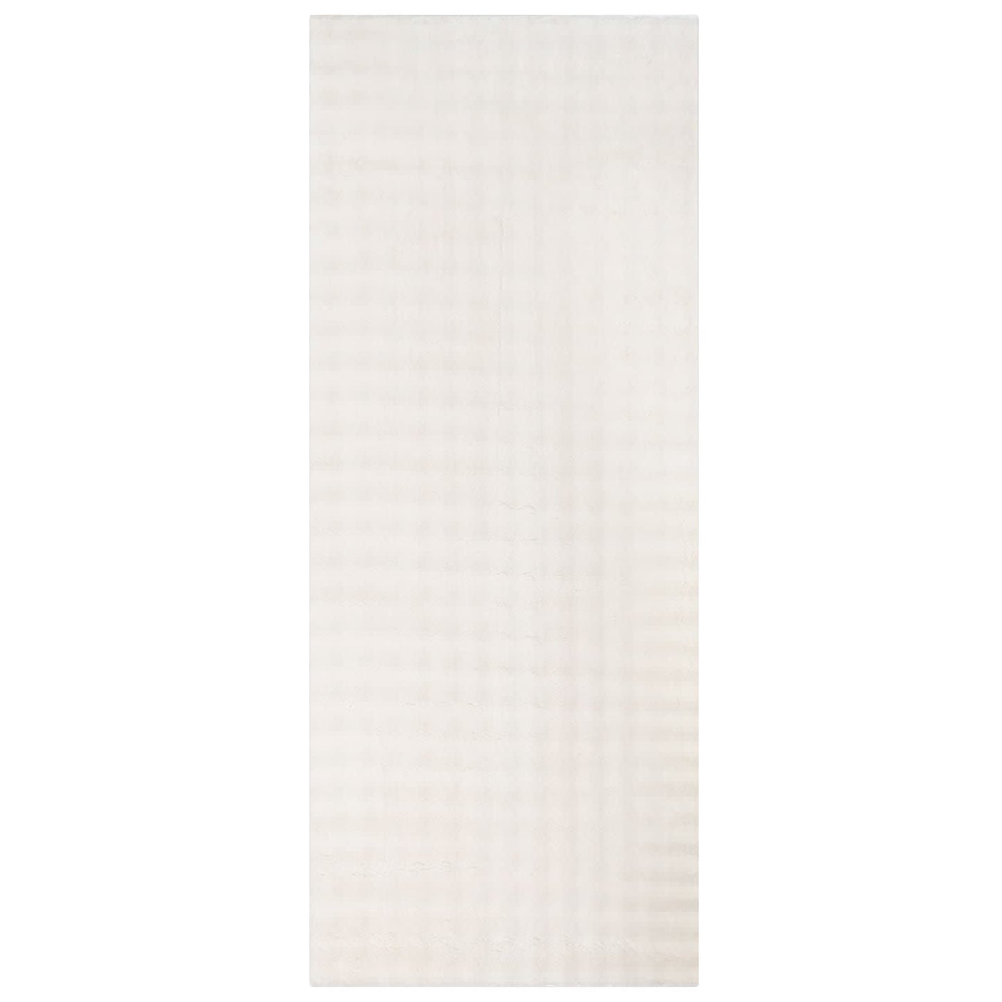 Områdetepper Rektangulær SIROLO Krem 200 x 80 cm Polyester