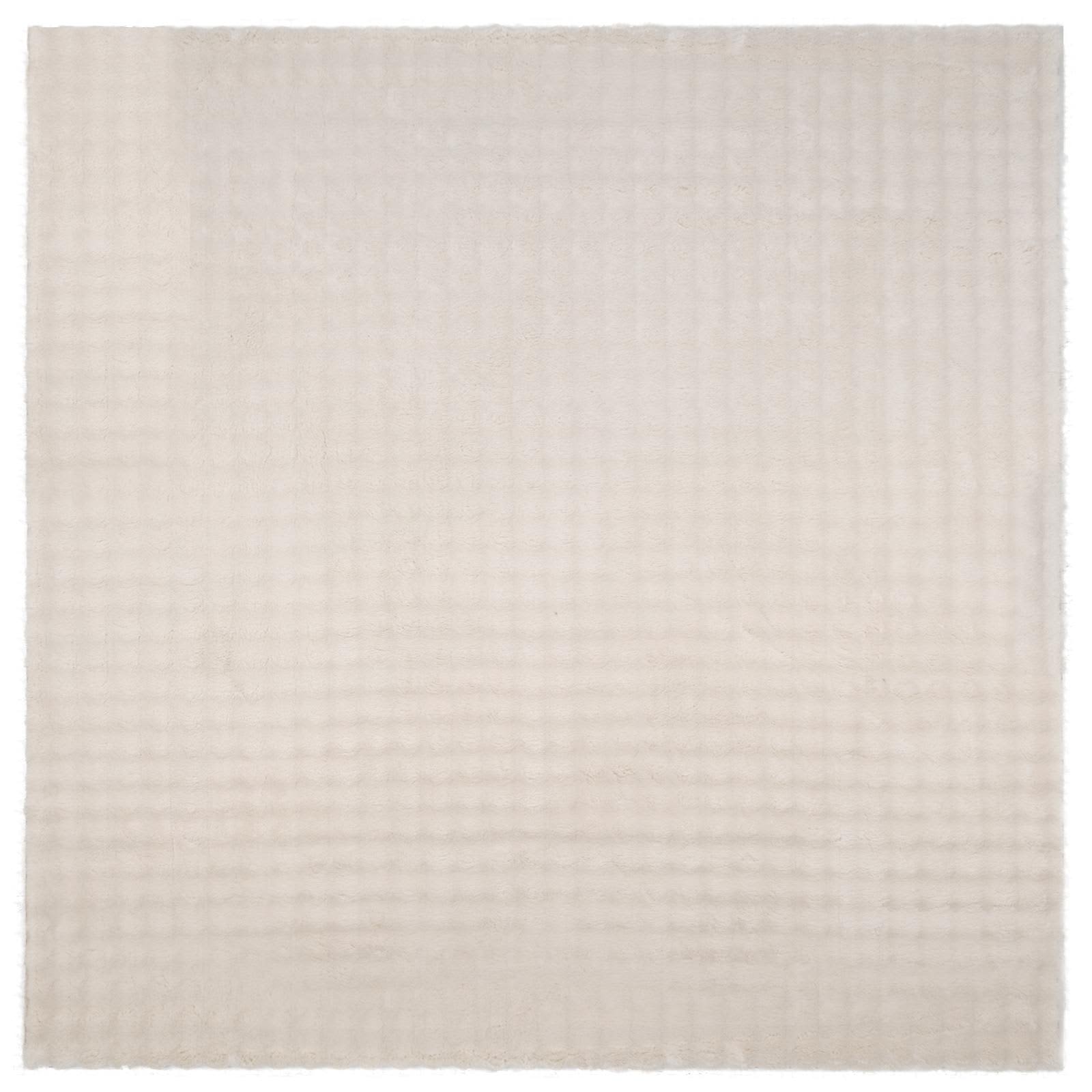 Områdetepper Torget HUARTE Beige 120 x 120 cm Polyester vidaXL