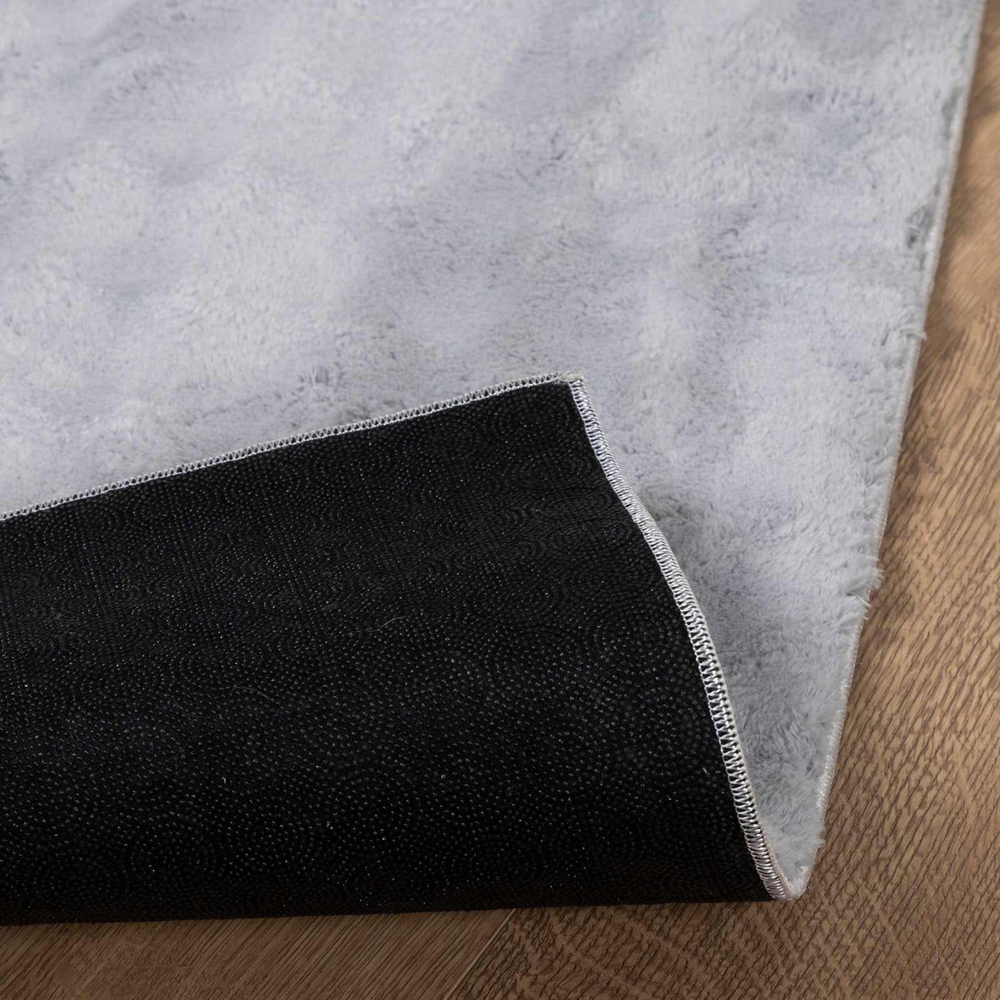 Områdetepper Rektangulær SIROLO Grå 150 x 80 cm Polyester