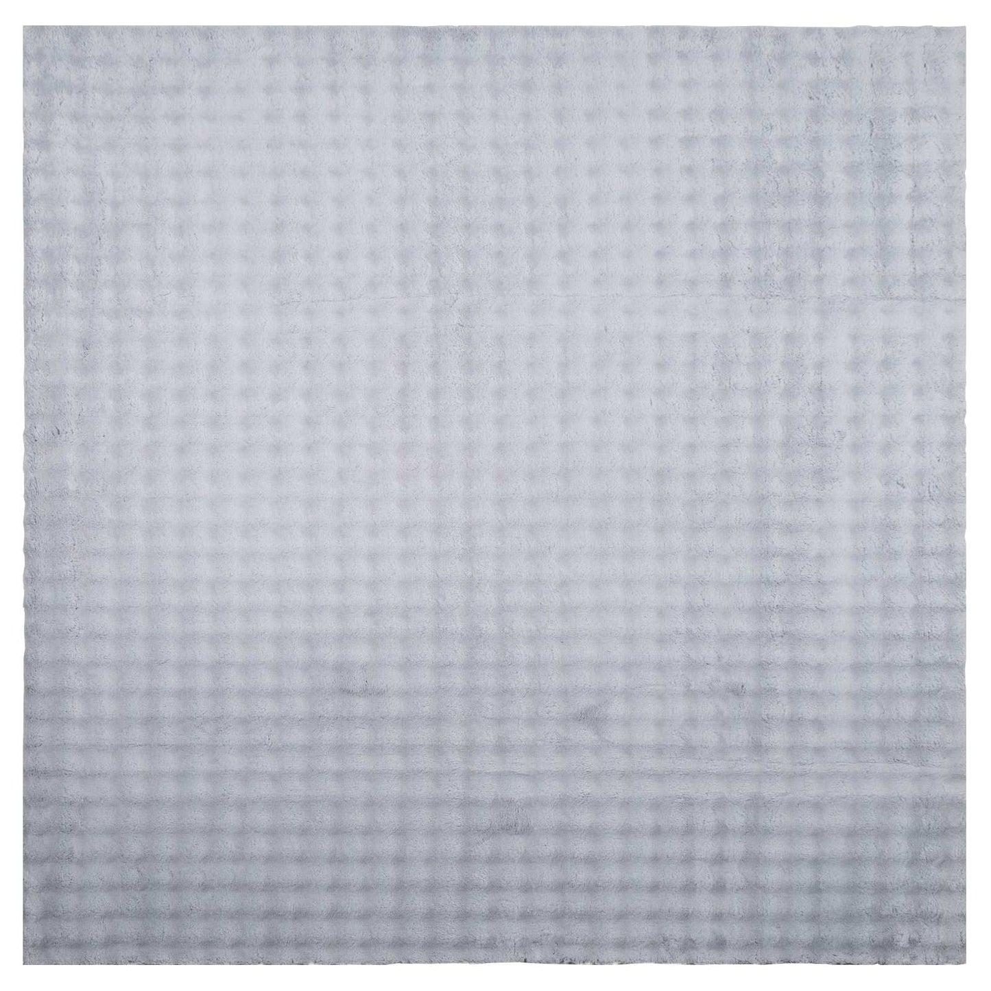 Områdetepper Torget SIROLO Grå 120 x 120 cm Polyester