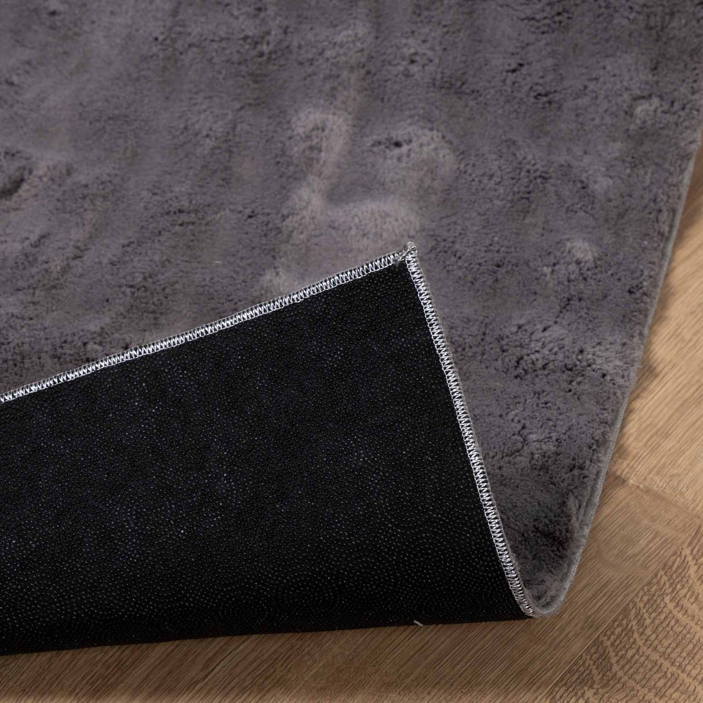 Områdetepper Rektangulær SIROLO Antrasitt 230 x 160 cm