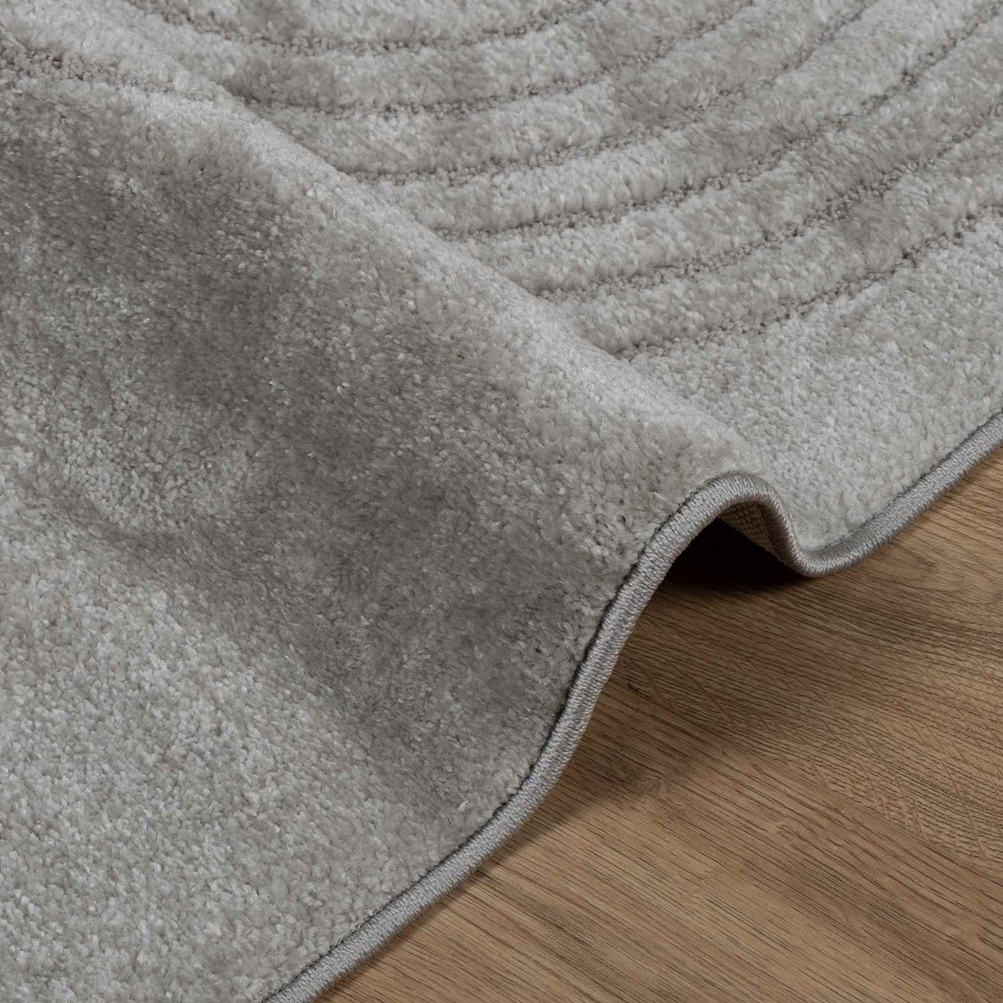 Områdetepper Rektangulær GALATI Grå 200 x 140 cm Polyester