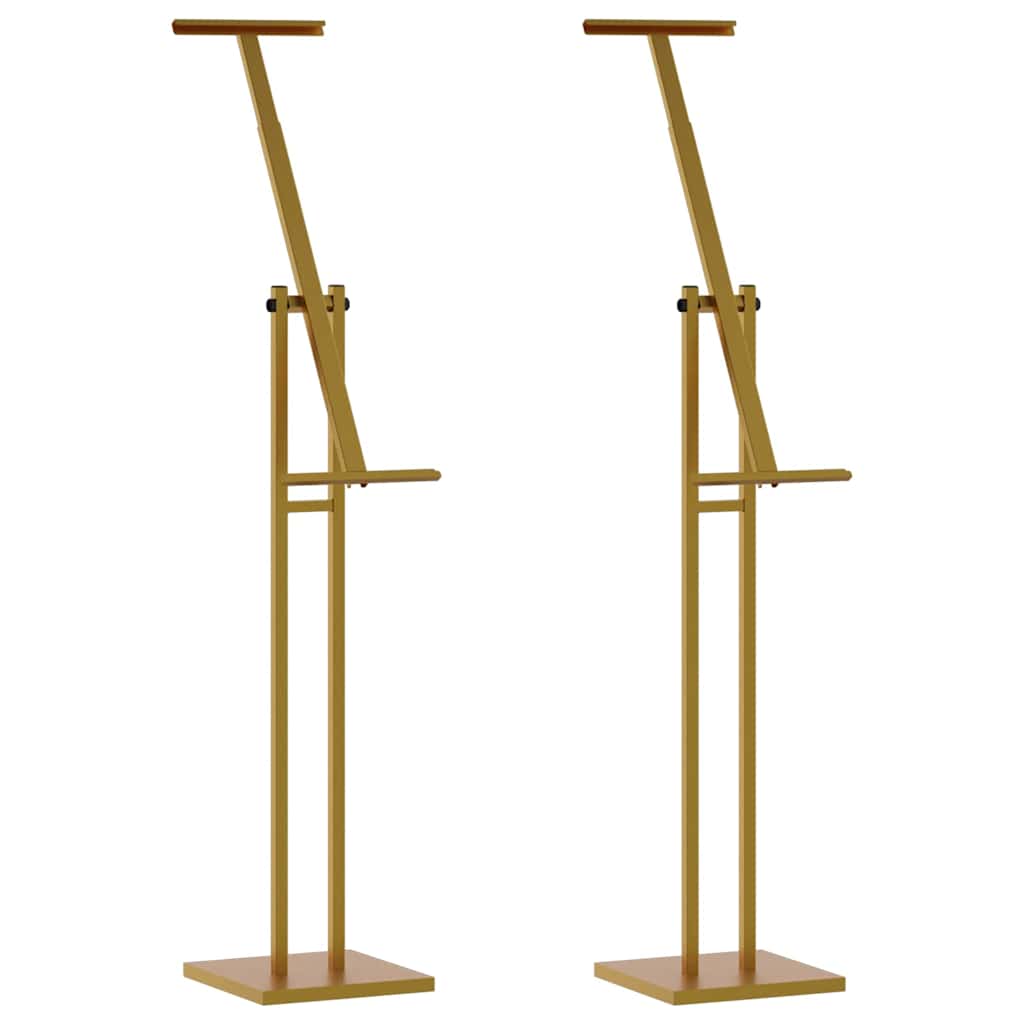 Messe Utstillinger 2 stk. Gull 26,5 x 26,5 x 150 cm Stål