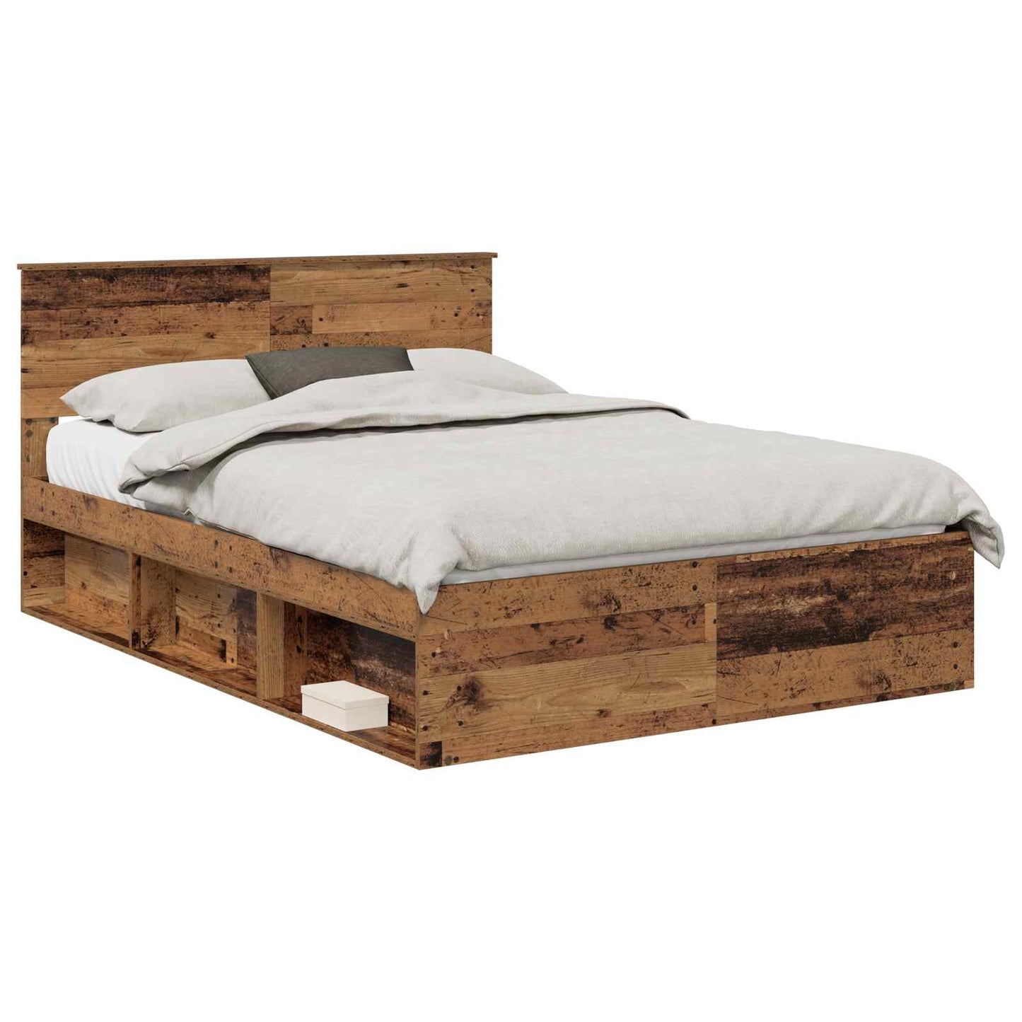 Sengestamme Gammelt tre 140 x 190 cm Konstruert tre