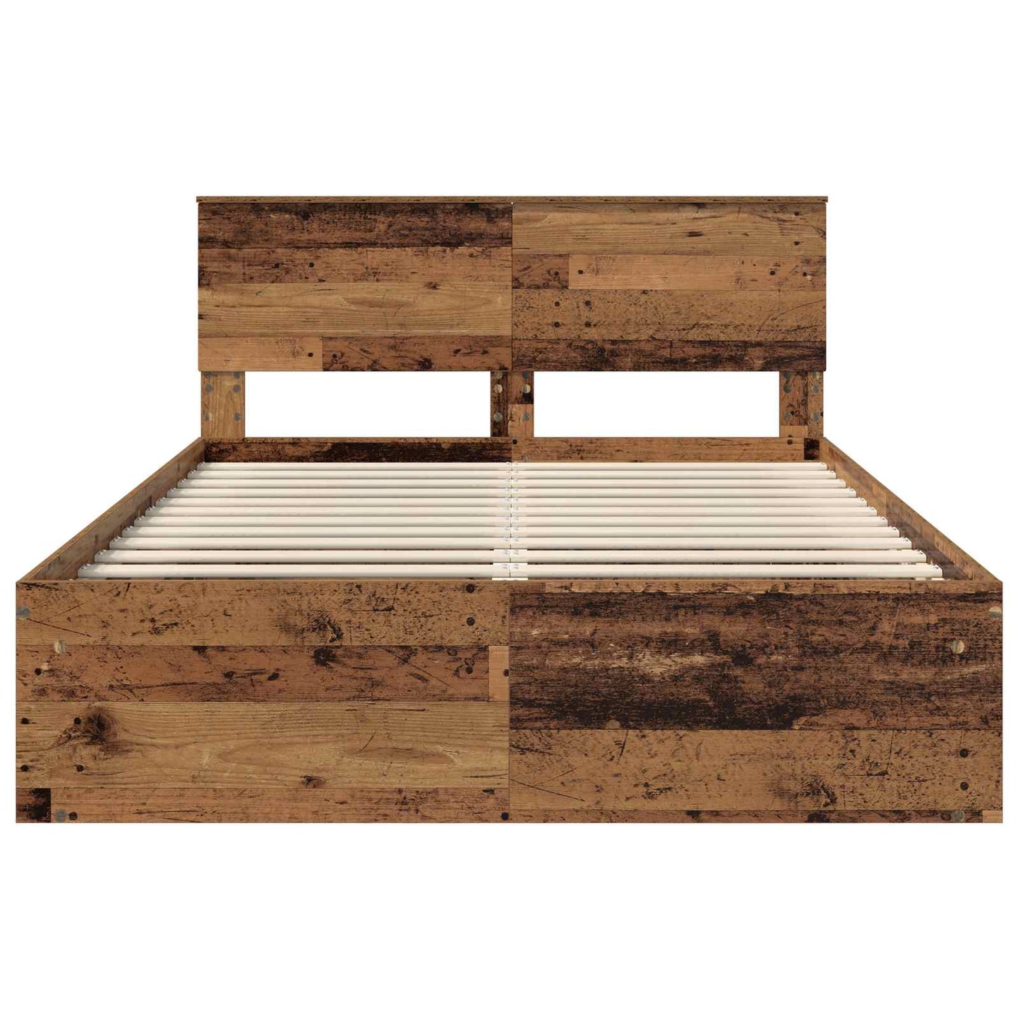 Sengestamme Gammelt tre 140 x 190 cm Konstruert tre
