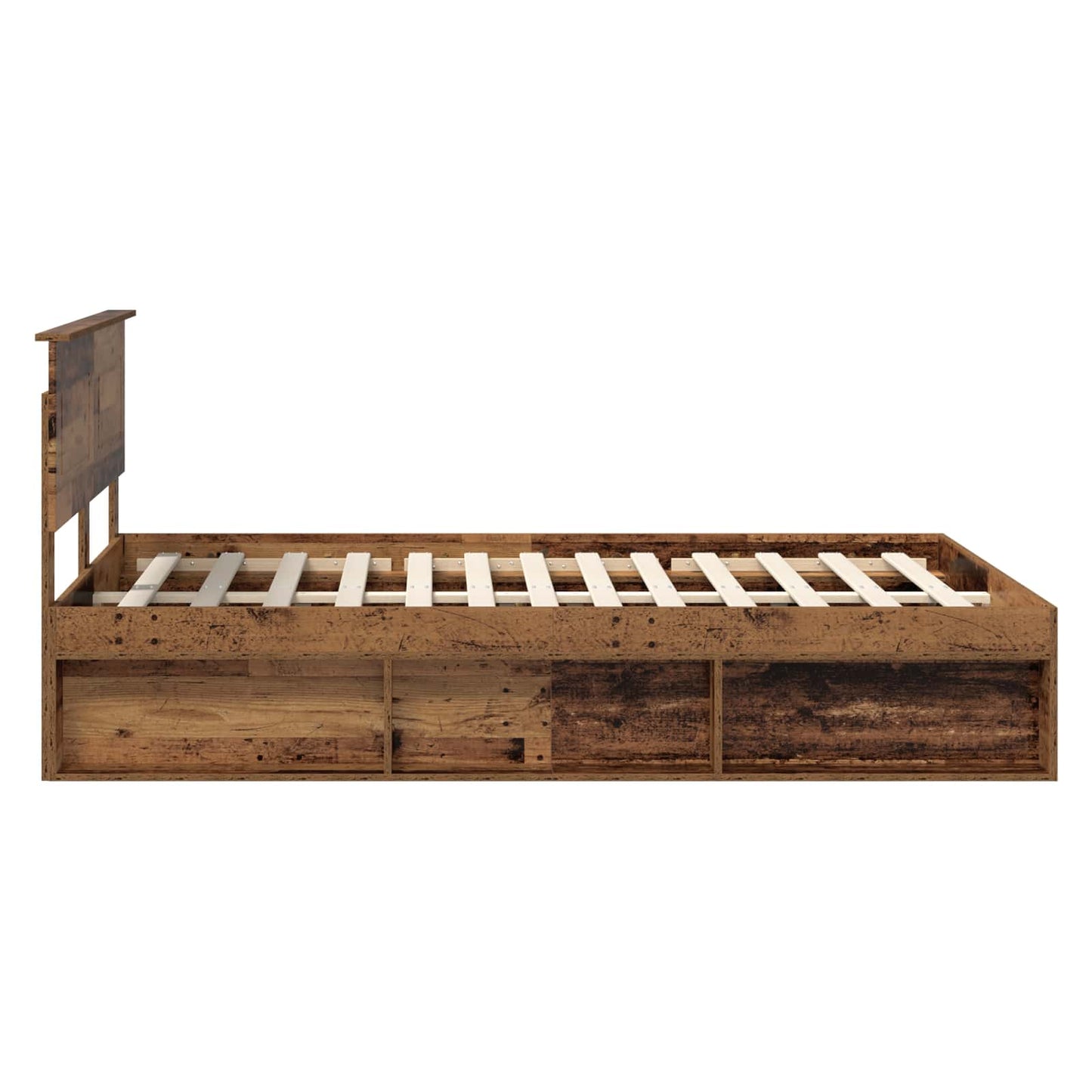 Sengestamme Gammelt tre 140 x 190 cm Konstruert tre