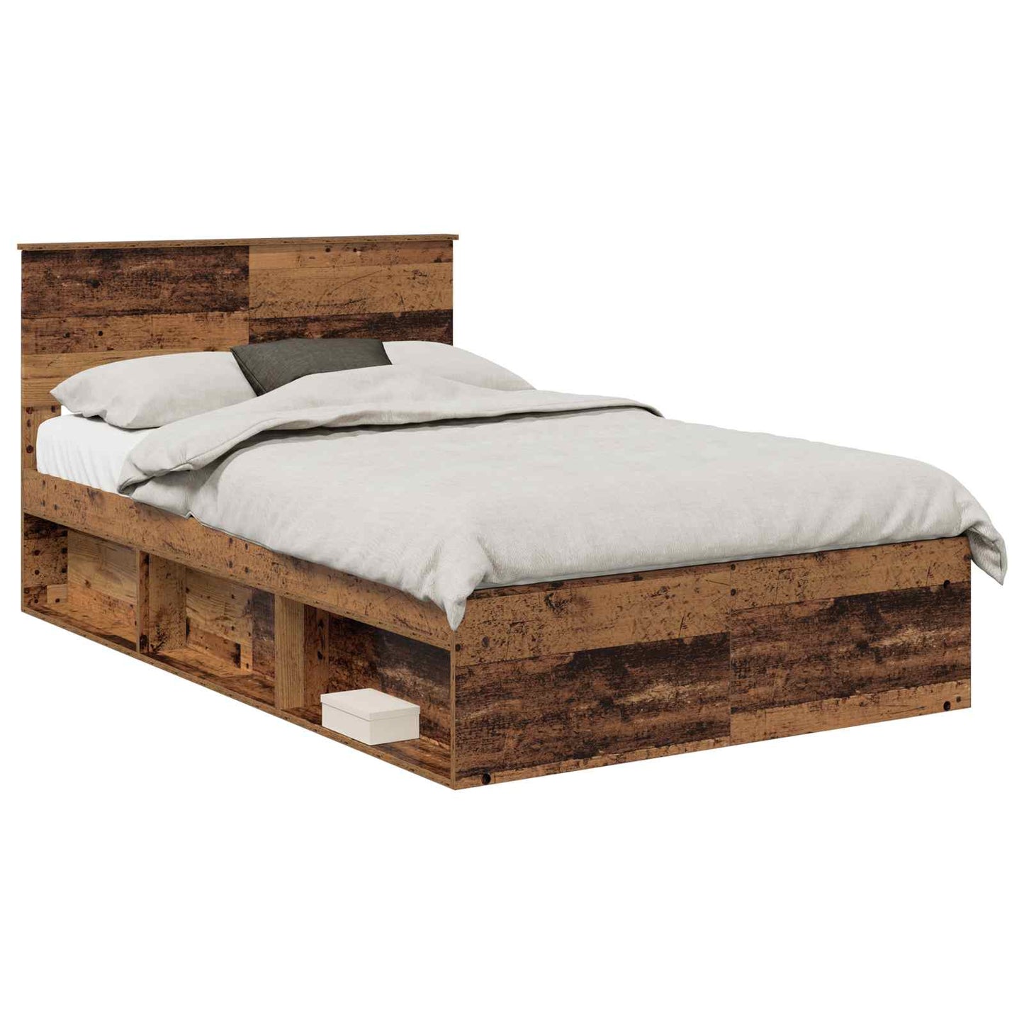 Sengestamme Gammelt tre 135 x 190 cm Konstruert tre