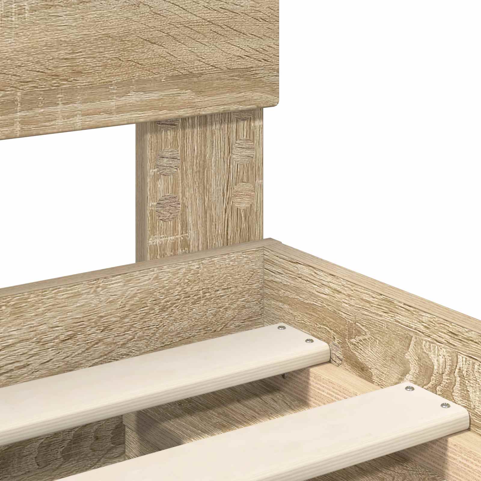Sengestamme med hodegjerde Sonoma 120 x 200 cm Konstruert tre