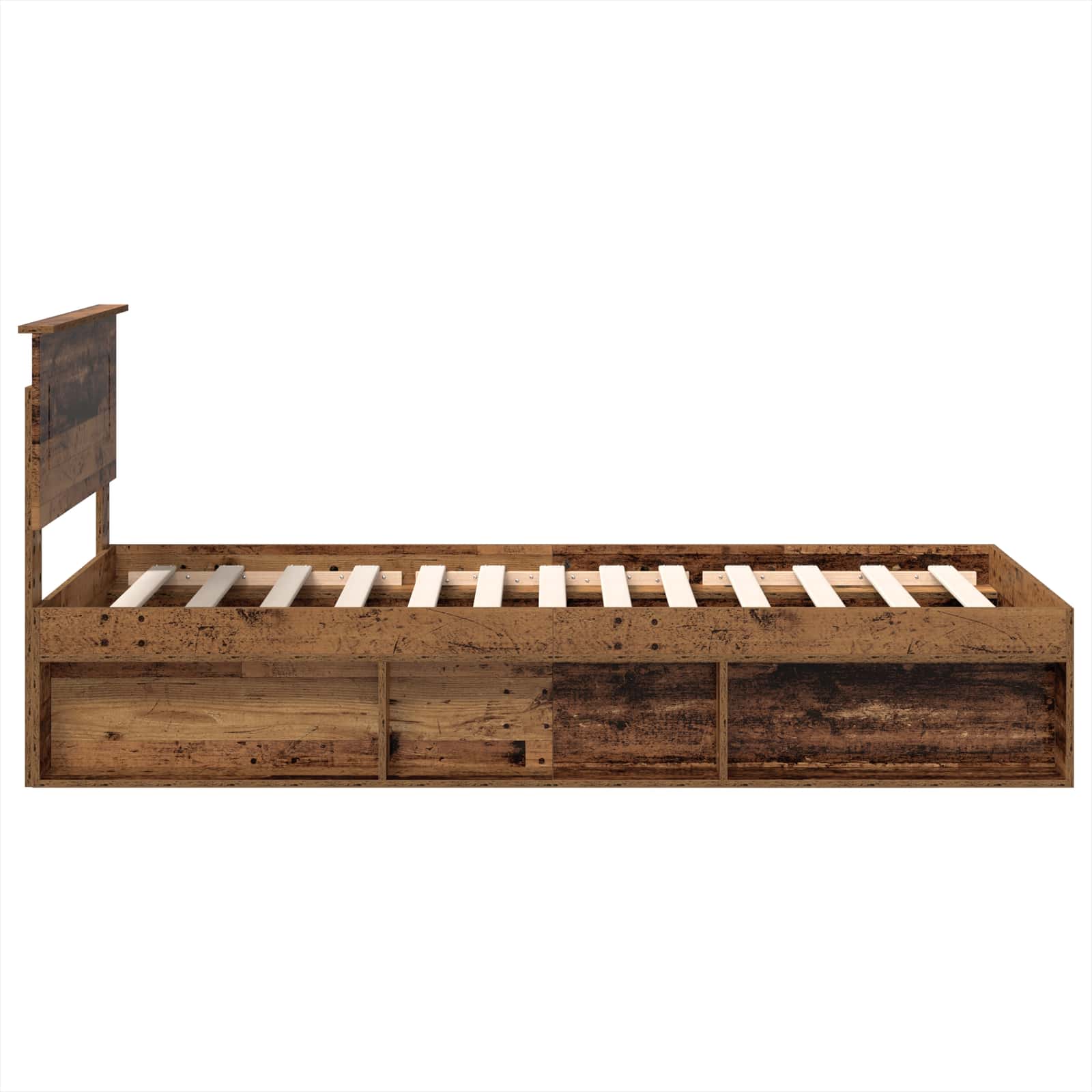 Sengestamme Gammelt tre 100 x 200 cm Konstruert tre