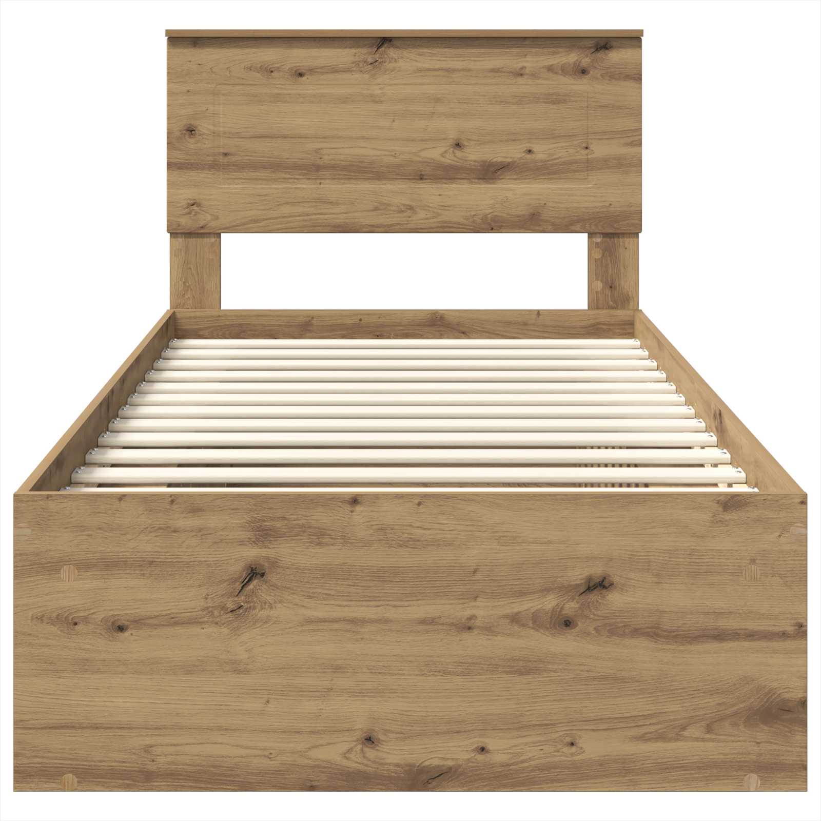 Sengestamme Kunstnerisk Eik 90 x 190 cm Konstruert tre