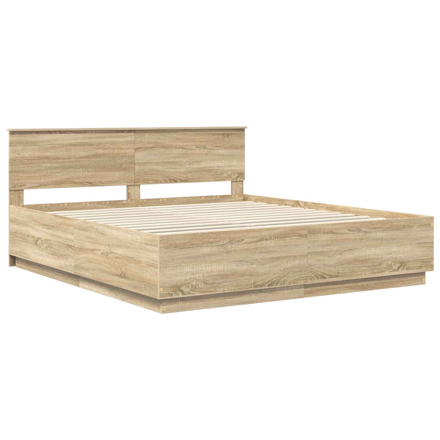 Sengestamme Sonoma eik 200 x 200 cm Konstruert tre
