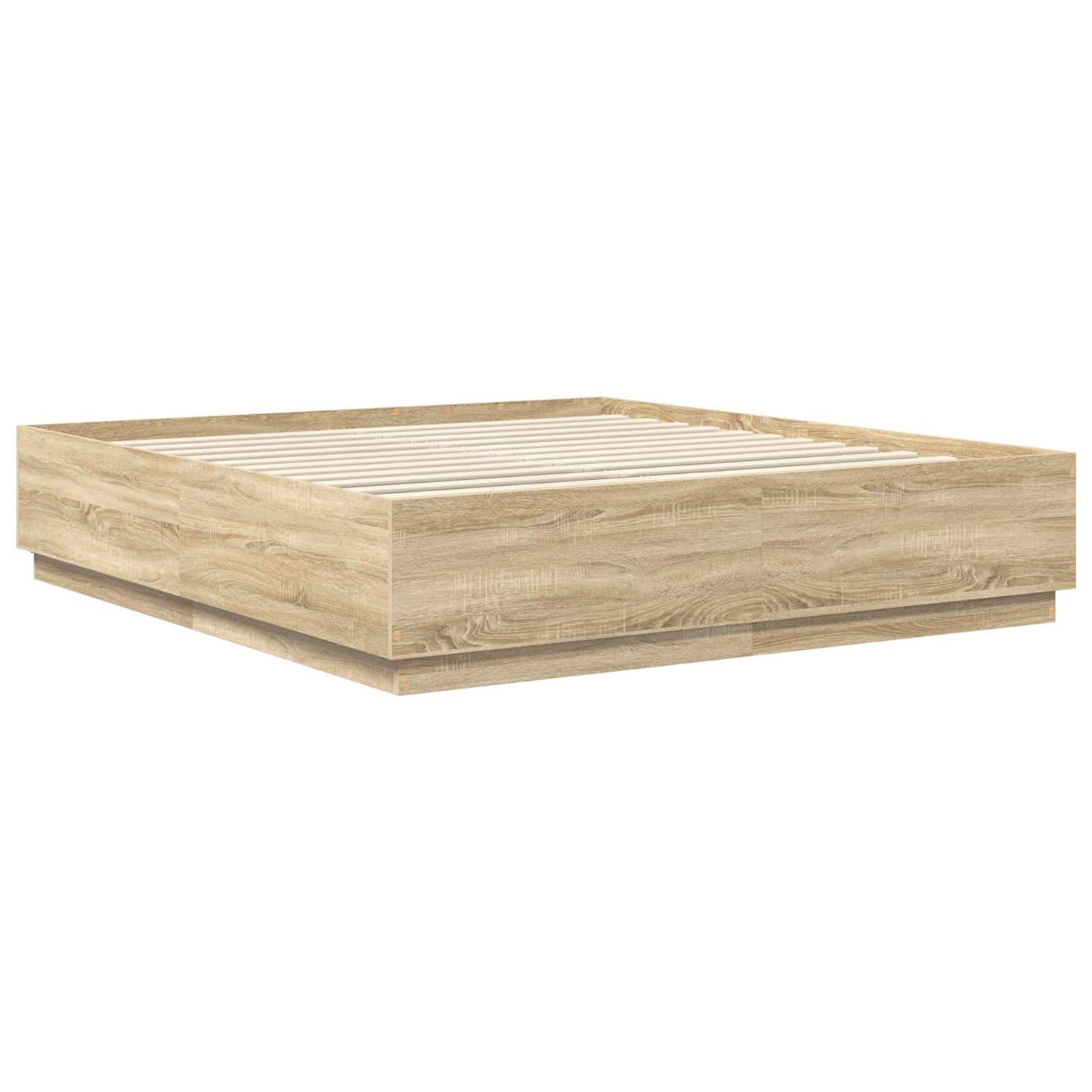Sengestamme Sonoma eik 200 x 200 cm Konstruert tre