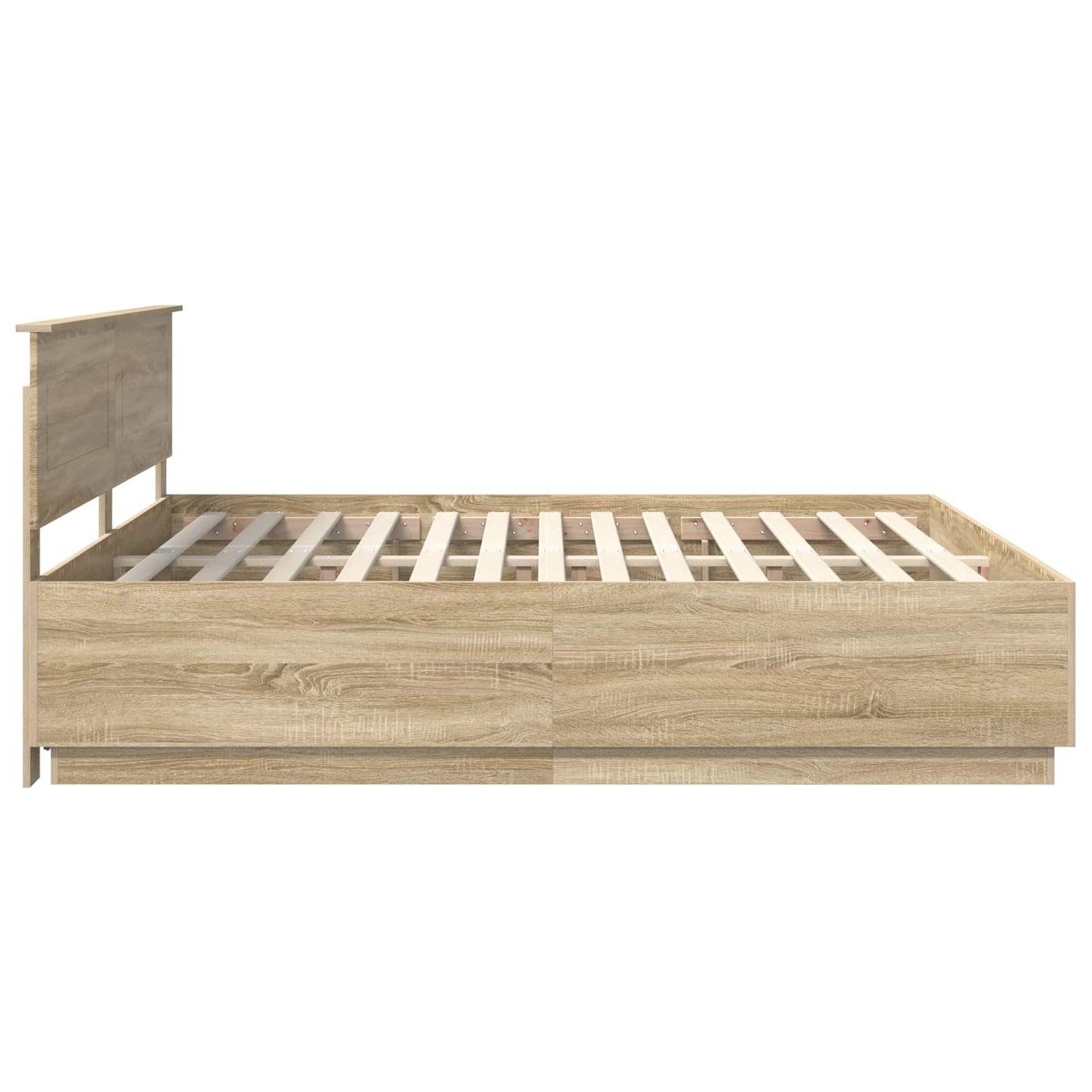 Sengestamme Sonoma eik 200 x 200 cm Konstruert tre