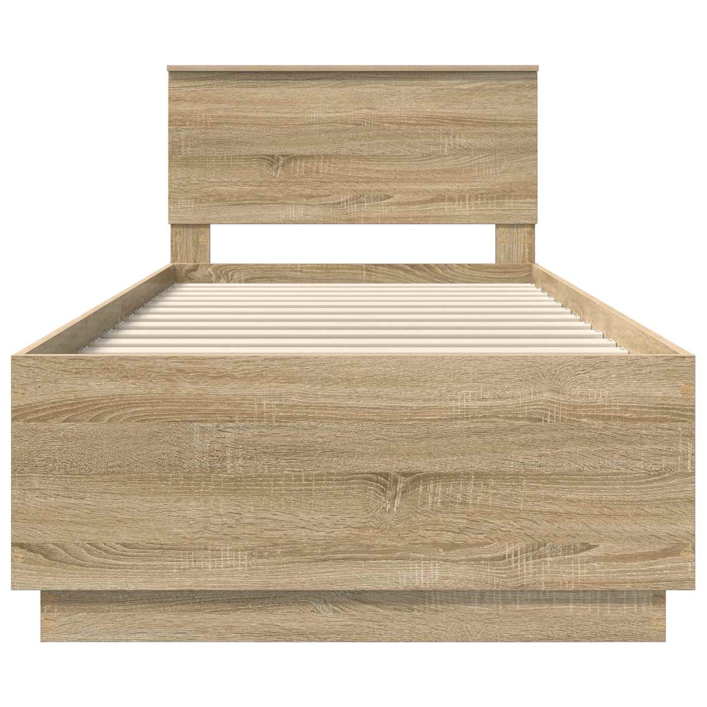Sengestamme Sonoma eik 70 x 190 cm Konstruert tre